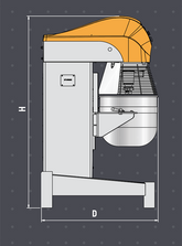 MESCOLATRICE PLANETARIA LT 20